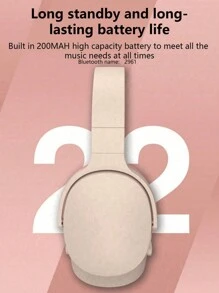 無線耳罩式耳機,電池壽命長,適用於電腦/平板/手機,適合聆聽音樂/遊戲