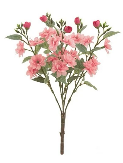 1 束/2 束人造玫瑰花束，带 5 个叉，88 厘米假花可弯曲且不会褪色 - 适用于婚礼装饰、情人节装饰、生日装饰、周年纪念装饰、家居装饰、桌面装饰、卧室和浴室房间装饰、书桌装饰、房间装饰用品、秋季装饰、秋秋装饰、桌面装饰、花盆装饰