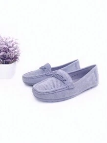 Women Flats - Purple - View 3