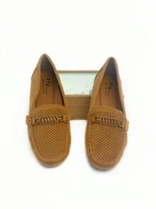 Women Flats - Camel - View 2