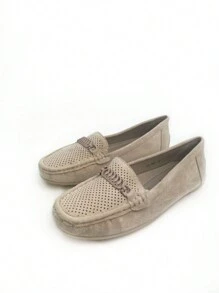 Women Flats - Beige - View 2