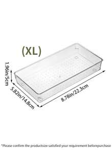 1/5/7/11 Stück Make-up Organizer Box, Schubladenartiger Make-up und Hautpflege Aufbewahrungskasten für Lippenstift, Make-up Pinsel, Parfüm, Gesichtsmasken, Nagellack, Toner, Lidschattenpalette, Badezimmer & Schlafzimmer Aufbewahrung, elegantes transparentes PET-Material, Kosmetikorganizer Tablett Tasche, Taschen, Make-up Tasche, Kosmetikaufbewahrung, Organizer, Aufbewahrung, Make-up Organizer, Make-up Taschen - Transparent - Übersicht 15