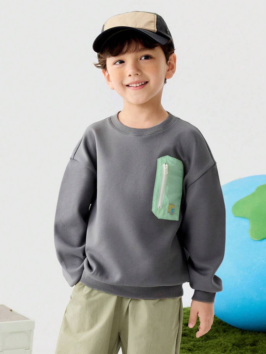 mini bala Kids' Breathable Sweatshirt, And Cool Spring Layer