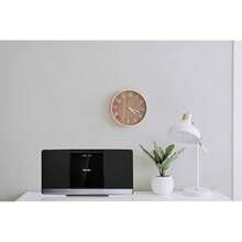 RCD-320 Micro Hifi System CD Player DAB DAB FM Radio Wireless BT 40W  Speaker Wall Mountable USB AUX In Remote Control Sleek Flat Design White LED Display - Black1 - View 7