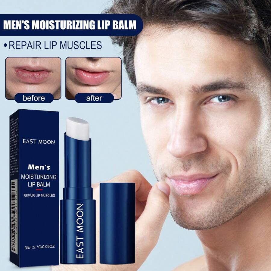 2.7g Men's Lip Balm, Removes Chapped Lips, Moisturizing And Nourishing Lip Care