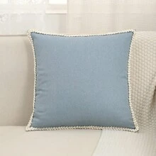 1pc Chenille Braided Decorative Throw Pillow Case For Living Room, Sofa, Bedroom