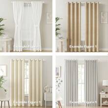Cortinero Metal Barras Tubos Para Cortina Ajustable - Blanco - Ver 7