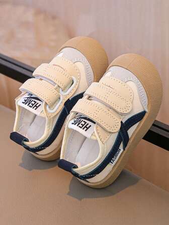 1 par fritidssneakers för spädbarn, bekväma och mjuka småbarnsskor, löparskor, alla årstider