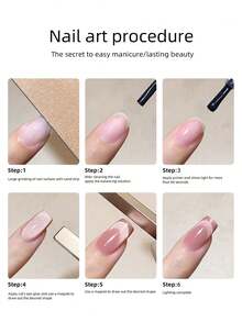 1 Bottle/12ml Gold Cat Eye Nail Gel Polish, Magnetic Cat Eye Holographic Gel Nail Polish, Suitable For Manicure DIY - Gold - View 10