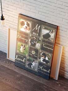 Tranh Canvas Ảnh Cá Nhân Hóa, Quà Tặng Mất Chó, Quà Tặng Tưởng Niệm Thú Cưng, Chia Buồn Với Chó, Chúa Thấy Bạn Mệt Mỏi, Nhiều Lựa Chọn Họa Tiết - Nhiều màu - Xem 6