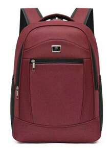 Men's Casual Modern Reinforced School Notebook Bag Backpack - Multicolor - View 7