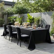 Tovaglia rettangolare extra large realizzata in tessuto elastico di spandex - ideale per matrimoni, feste, picnic e altro ancora - decorazione versatile adatta a qualsiasi occasione, inclusa la decorazione del tavolo da matrimonio, il campeggio, la protezione del tavolo e la decorazione per le vacanze