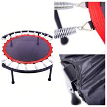 Greeny Living Mini Exercise Trampoline For Adults 40 Inch,Indoor Fitness Rebounder Trampoline With Safety Pad