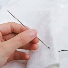 8pcs/Pack Extra Large Eyed Needles, Professional Home Decor Needles For Sewing, Embroidery And Knitting - Silver - View 5