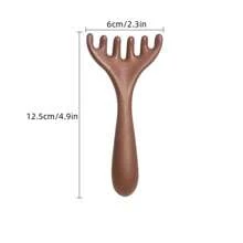 Meridian Hair Brush, Six-Claw Deer Antler Massage Hair Brush, Scalp Massager Brush For Hair Care And Energy, Acupuncture Point Stimulating Hair Brush, Holiday Promotion