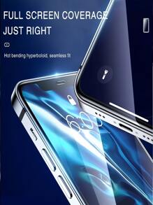 3 Stück A+ transparente gehärtete Glasfolie kompatibel mit Samsung Galaxy/kompatibel mit iPhone 16/15/14/13/12/11/XSMAX/XR/X/XS/6/7/8/SE Redmi Note 13 14 Pro A4 14C 13C/Honor, hochwertige glänzende Oberfläche, explosionssicher, selbstklebend, hohe Härte, Vollflächenabdeckung, keine weißen Ränder, keine Blasen, Geschenk für Geburtstag, Familie, Freunde, Handybildschirmschutz, Handyzubehör