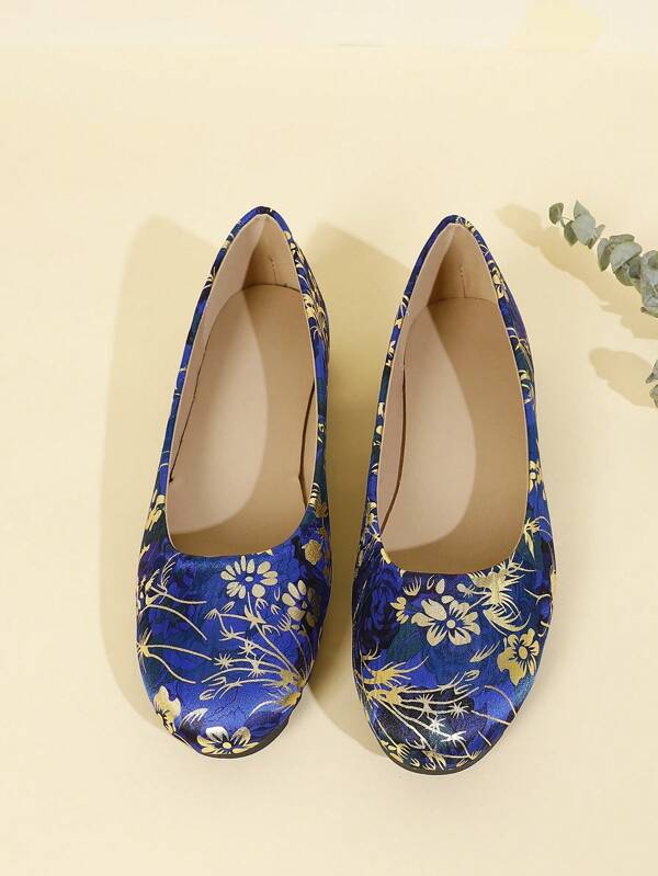 Women Plus Size Casual Flat Round Toe Loafers