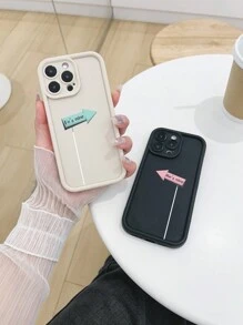 2pcs Cute Heart Graphic Matte Finish TPU Phone Cases, Compatible With IPhone 16/16 Plus/16 Pro/16 Pro Max, IPhone 15/15 Plus/15 Pro/15 Pro Max, IPhone 14/14 Plus/14 Pro/14 Pro Max, IPhone 13/13 Pro/13 Pro Max, IPhone 12/12 Pro/12 Pro Max, IPhone 11/11 Pro Max, IPhone X/XS/XR/XS Max - Multicolor - View 4