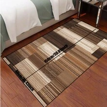 Tapete Felpudo de Estilo Clássico Abstrato Moderno, Tapetes de Área de Design Vintage para Sala de Estar, Mesa de Centro, Sofá, Quarto, Uso Doméstico Economizador de Espaço