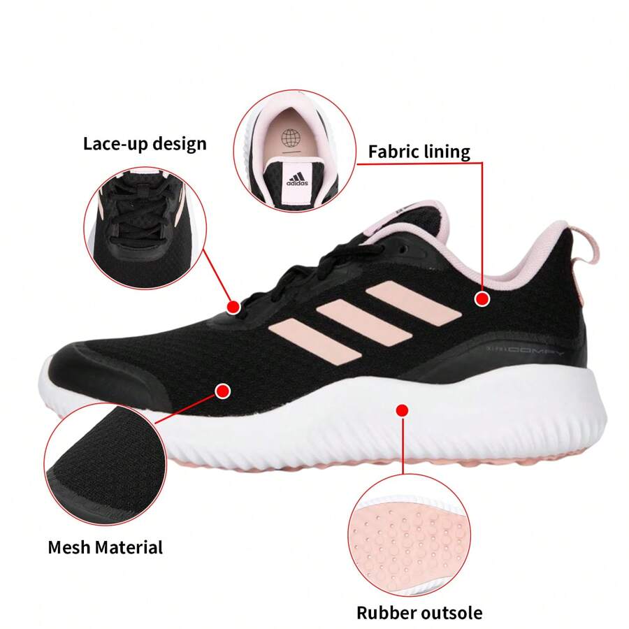 Adidas 女鞋運動跑鞋休閒跑鞋ALPHACOMFY/建議拍大半號 ID0352 - 黑色 - 查看 1
