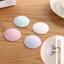 1/2/4/20pcs Door Handle Lock Protection Pad, Silent Door Wall Anti-Collision Pad, Starfish Golf Ball Shaped Rubber Anti-Collision Pad - Multicolor - View 5