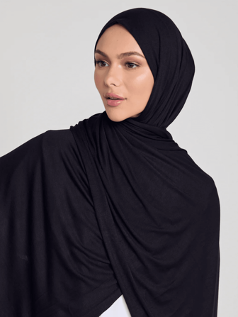 1 Stück Damen Hijab eleganter und weicher einfarbiger Schal, bequemer vielseitiger Stirnband für den täglichen Gebrauch zum Anziehen