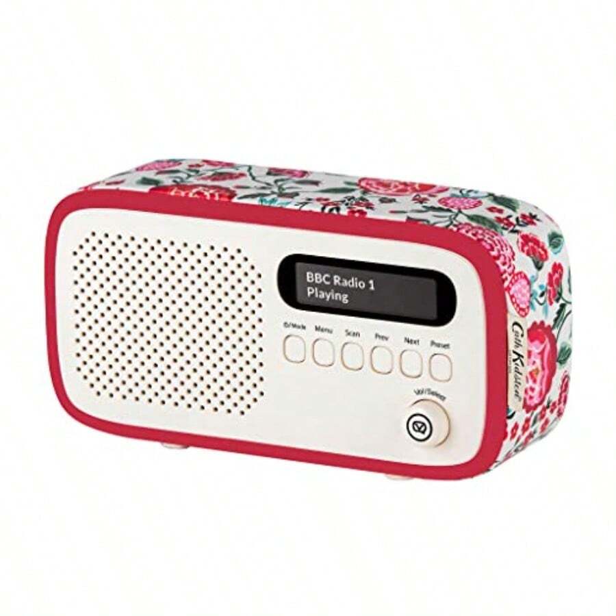 VQ Portable DAB Radio Mains And Battery Operated Digital Tick Approved ...