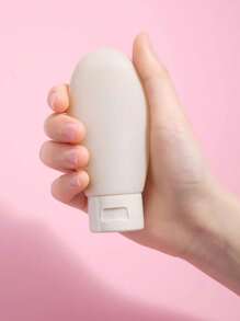 1 Piece/3 Pieces/4 Pieces Travel Separate Bottles, Extrusion Design, Portable, Leak Proof, Refillable Cosmetics Container, (With Free Label Card) Reusable, Used For Separate Packaging Of Toiletries, Shampoo, Shower Gel And Lotion, Travel Necessities, School Supplies, Holiday Camping Necessities, Holiday Accessories Mini, Used For Holiday Beach, Bathroom Collection, Bedroom Collection, Large Capacity, Business Trip, Tourism