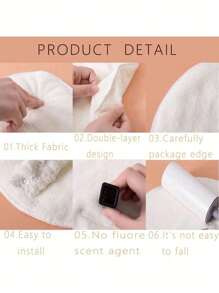 1pc Hot Compress Face Towel Masks, Reusable Facial Steamer Towel For Hot Cold Skin Care