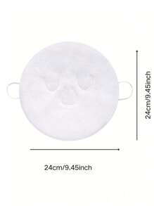 1pc Hot Compress Face Towel Masks, Reusable Facial Steamer Towel For Hot Cold Skin Care