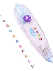 1 pieza/3 piezas/4 piezas Variedad de opciones de patrones lindos y vívidos que representan el arte de la vida, bolígrafos con decoración de encaje que te llevan al mundo refinado del diario. ¡Cada trazo es un estado de ánimo, cada dibujo es una historia, registra tus momentos únicos! Cintas decorativas de marcador para estudiantes, esencial de papelería para volver a la escuela. Puede usarse como regalo de papelería para estudiantes que vuelven a la escuela.