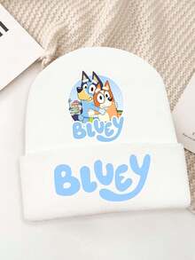 Bluey卡通针织帽，男女皆宜，可爱嘻哈风男女针织帽 - 彩色 - 查看 15