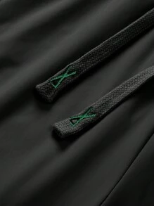 2pcs Women Casual Sports Pants, Summer Ice Silk Drawstring Trousers, Fashionable Sports Pants Suitable For Outdoor Leisure Activities And Hiking - Royal Blue - View 6