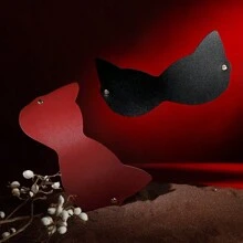 Sexy Opaque Eye Mask With Cat Ears, Couple's Roleplay Blindfold, Valentine's Day Gift