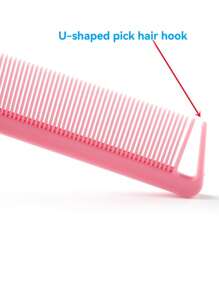 10 قطع مجموعة تصفيف الشعر: زجاجة رذاذ شعر سعة 200 مل، طقم 3 أمشاط، 6 مشابك شعر على شكل تمساح، مناسبة للاستخدام المنزلي/صالون، إكسسوارات الشعر - متعدد الألوان - مشاهدة 8