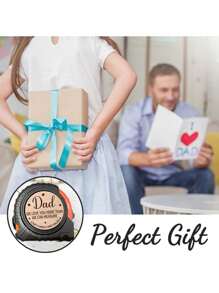 1 Peça Fita Métrica Personalizada com Foto e Texto, 3 Metros, Conjunto de Fita Métrica para Pai, Avô, Namorado, Noivo, Amor Além da Medida, Presente do Dia dos Pais, Aniversário, Inauguração da Casa