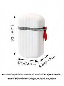 Portable Travel Soap Box, Creative Light Luxury Travel Soap Box With Lid Creative Sealed Drain, Small Soap Box For Business Trip, Outdoor Travel Soap Box, Student Dormitory Bathhouse Sealed Portable Creative Soap Box Multifunctional Storage Box(Handle Part Of The Two Shapes Random Delivery, Specific Please Prevail In Kind)