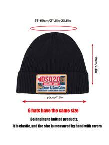 厚针织帽，男士冬季保暖隔热帽，休闲百搭风格 - A - 查看 3