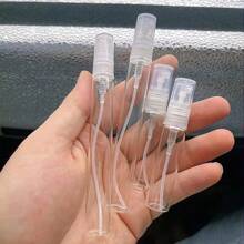 1 Stück/3 Stücke/5 Stücke/gemischte 2ml/3ml/5ml/10ml Parfümzerstäuber für Damen & Herren. Nachfüllbare Glasspray Flasche. Tragbare Duftflasche für Reisen, Partys, Halloween Geschenke - Transparent - Übersicht 5