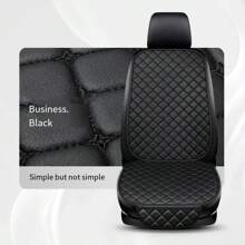 Car Seat Cover Napa Leather  Minimalism Seat Cushion Wear-Resistant And Durable, Four Seasons General