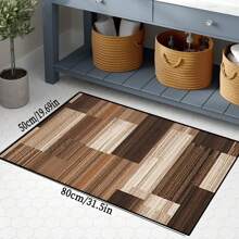 Tapete Felpudo de Estilo Clássico Abstrato Moderno, Tapetes de Área de Design Vintage para Sala de Estar, Mesa de Centro, Sofá, Quarto, Uso Doméstico Economizador de Espaço