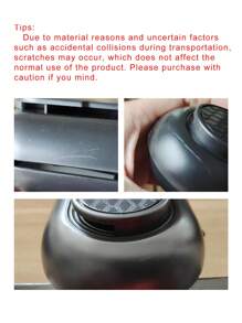 1pc Convenient Car Sunglasses Case Organizer, ABS Material With One-Hand Open & Close Design
