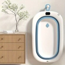 1pc Foldable Dog Lover And Dog Mom Love Bathing Basin, With Drain Plug - Made Of PP Material, Suitable For Bathing Cat Lover And Cat Mom Loves And Dog Lover And Dog Mom Loves, With Sturdy Support Legs, For Indoor And Outdoor Use, Space-Saving, Especially Suitable For Dog Lover And Dog Mom Loves