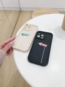 2pcs Cute Heart Graphic Matte Finish TPU Phone Cases, Compatible With IPhone 16/16 Plus/16 Pro/16 Pro Max, IPhone 15/15 Plus/15 Pro/15 Pro Max, IPhone 14/14 Plus/14 Pro/14 Pro Max, IPhone 13/13 Pro/13 Pro Max, IPhone 12/12 Pro/12 Pro Max, IPhone 11/11 Pro Max, IPhone X/XS/XR/XS Max - Multicolor - View 3