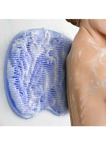 Wiele przedmiotów, szczotka do kąpieli, silikonowa podkładka do masażu z przyssawkami, środek czyszczący do stóp i pleców pod prysznicem, ścienny środek czyszczący do pleców, szczotka do pleców z antypoślizgowymi przyssawkami, głębokie czyszczenie skóry ciała, usuwanie martwego naskórka i odcisków, ścienny środek czyszczący do pleców, środek czyszczący do pleców pod prysznicem, artykuły łazienkowe do prysznica, artykuły łazienkowe/do użytku mężczyzn/kobiet