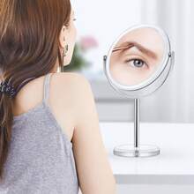 20X Magnifying Makeup Mirror,Double Sided 1X & 20X Magnifying Mirror With Stand,Tabletop Magnified Vanity Mirror With 360°Rotation For Bathroom Or Bedroom 7.8 Inch - 8吋 - 查看 5