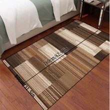Tapete Felpudo de Estilo Clássico Abstrato Moderno, Tapetes de Área de Design Vintage para Sala de Estar, Mesa de Centro, Sofá, Quarto, Uso Doméstico Economizador de Espaço