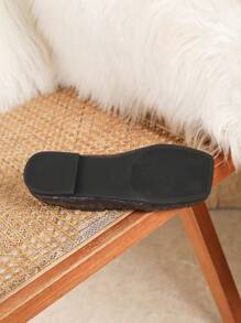 Zapatos planos versátiles para mujer 2025, nueva colección primavera - Marrón - Ver 5