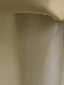 Young Girls Embroidered Mesh Princess Dress With Puff Sleeves, Suitable For School Graduation, Flower Girl, Wedding, Does Not Include Headband - Champagne - View 9