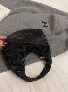 Fashionable Casual Versatile Solid Color Minimalist Shoulder Bag